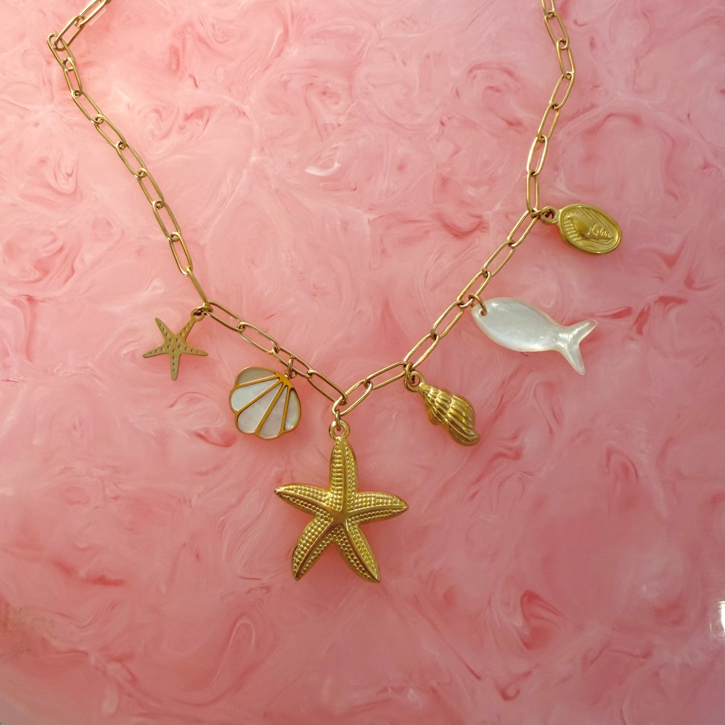 🐚 Beach Babe Charm Limited Edition Necklace