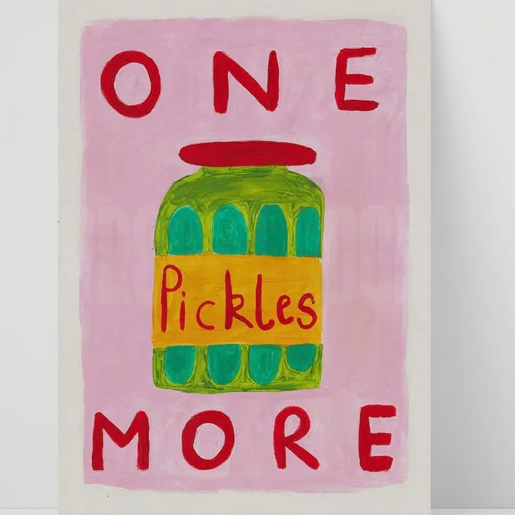 One More Pickle A4 Print