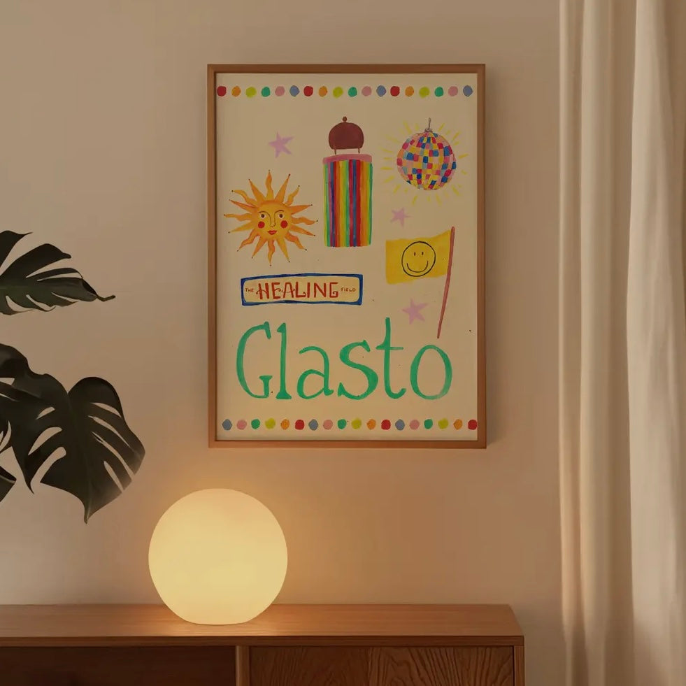Glasto A4 Print
