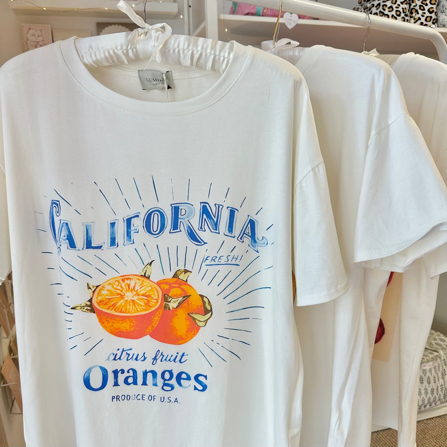 Oversize Printed Cotton Tee's (multiple designs)