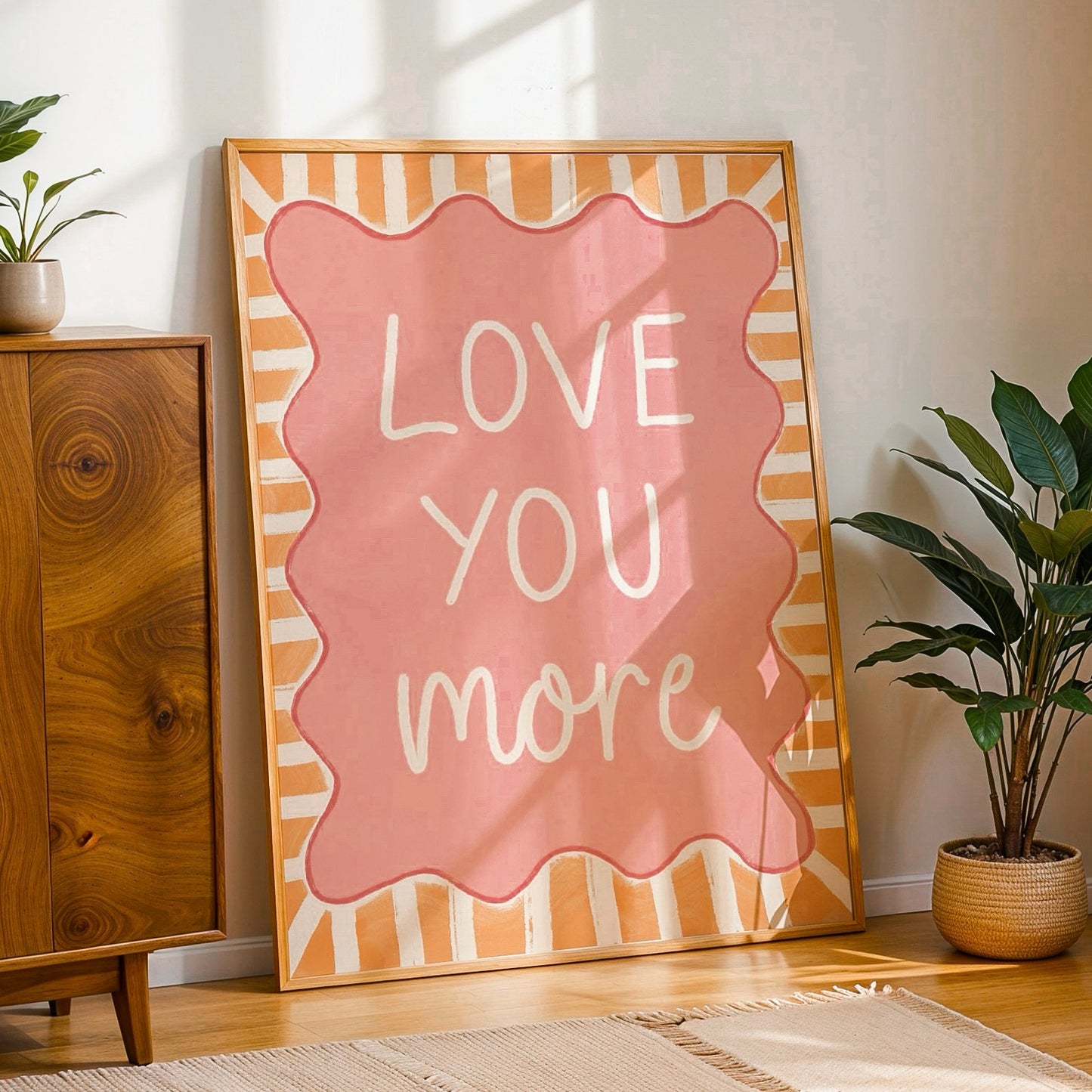 Love You More A4 Print