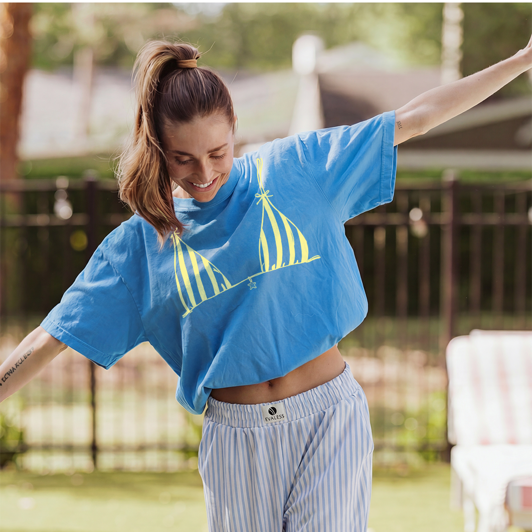 Blue Bikini Starfish Charm Tee (coming soon)