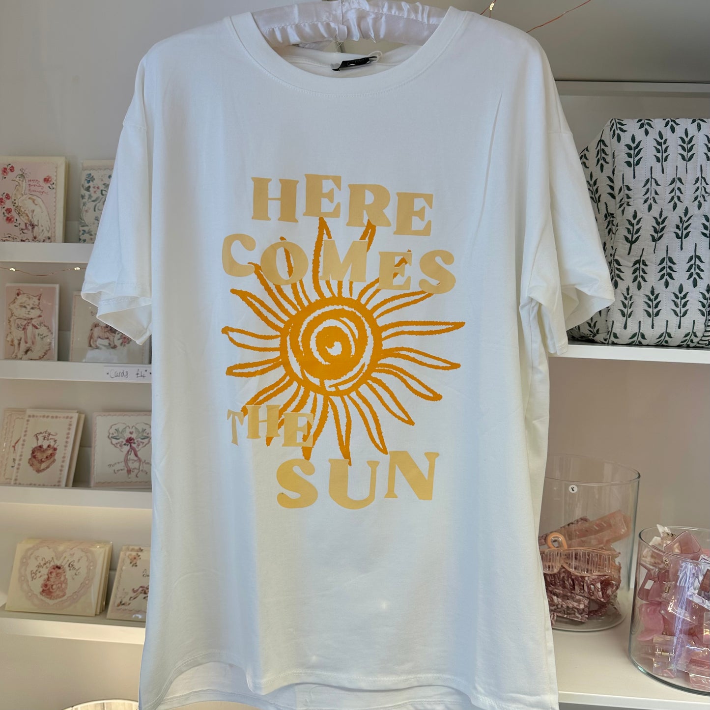 Oversize Printed Cotton Tee's (multiple designs)