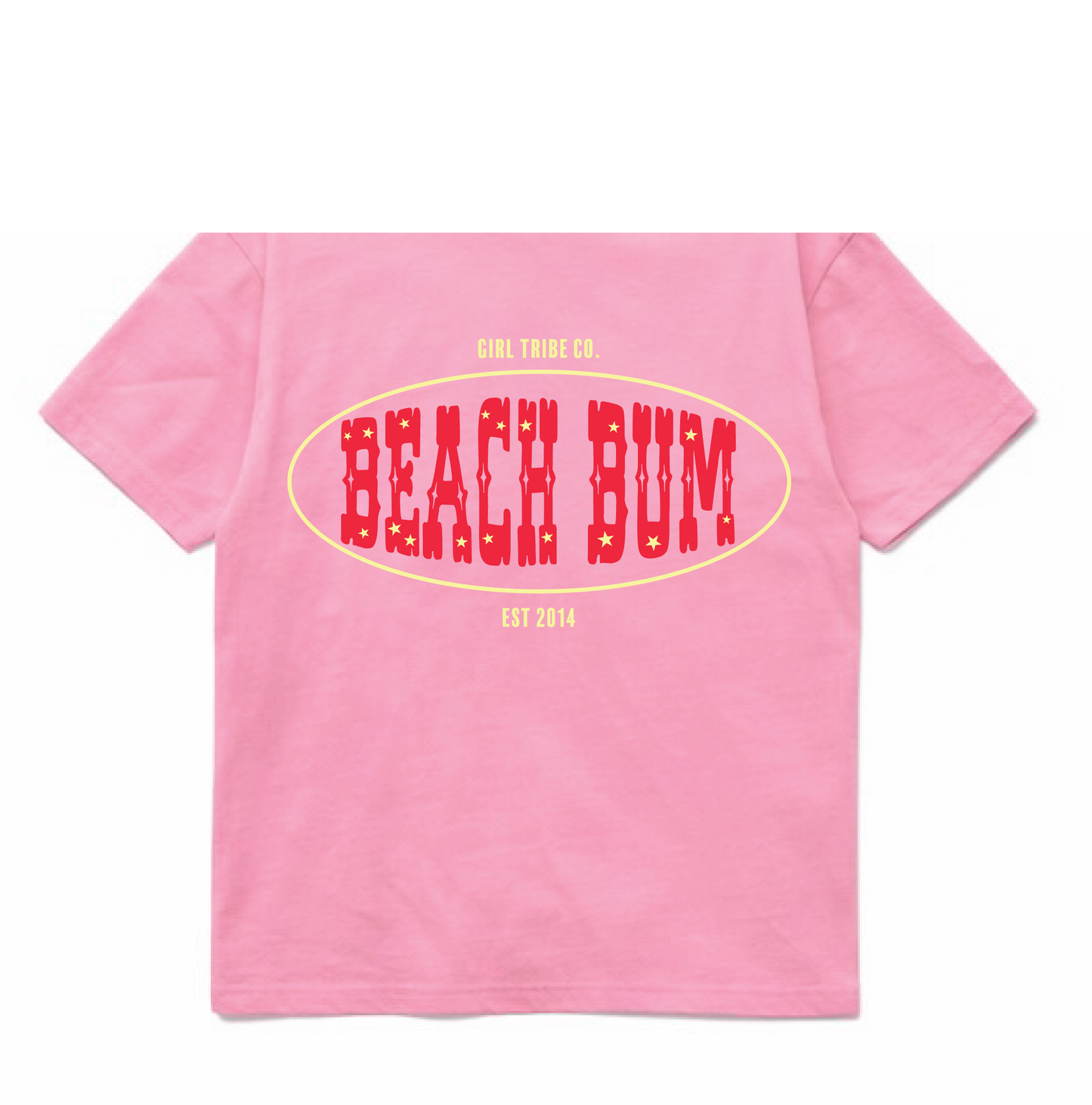Pink Bikini Slogan Beach Bum Tee (coming soon)