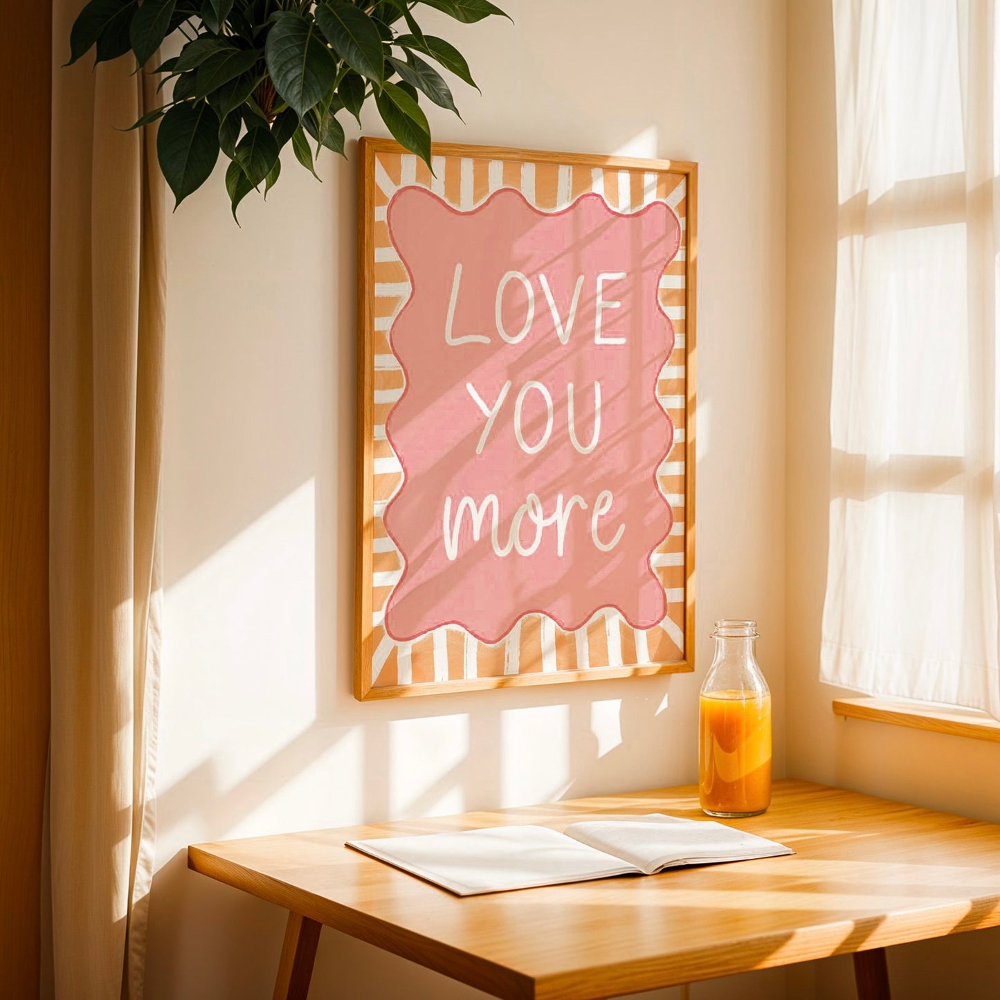 Love You More A4 Print