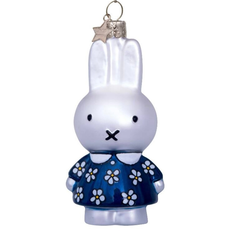 Miffy Blue Dress Christmas Ornament