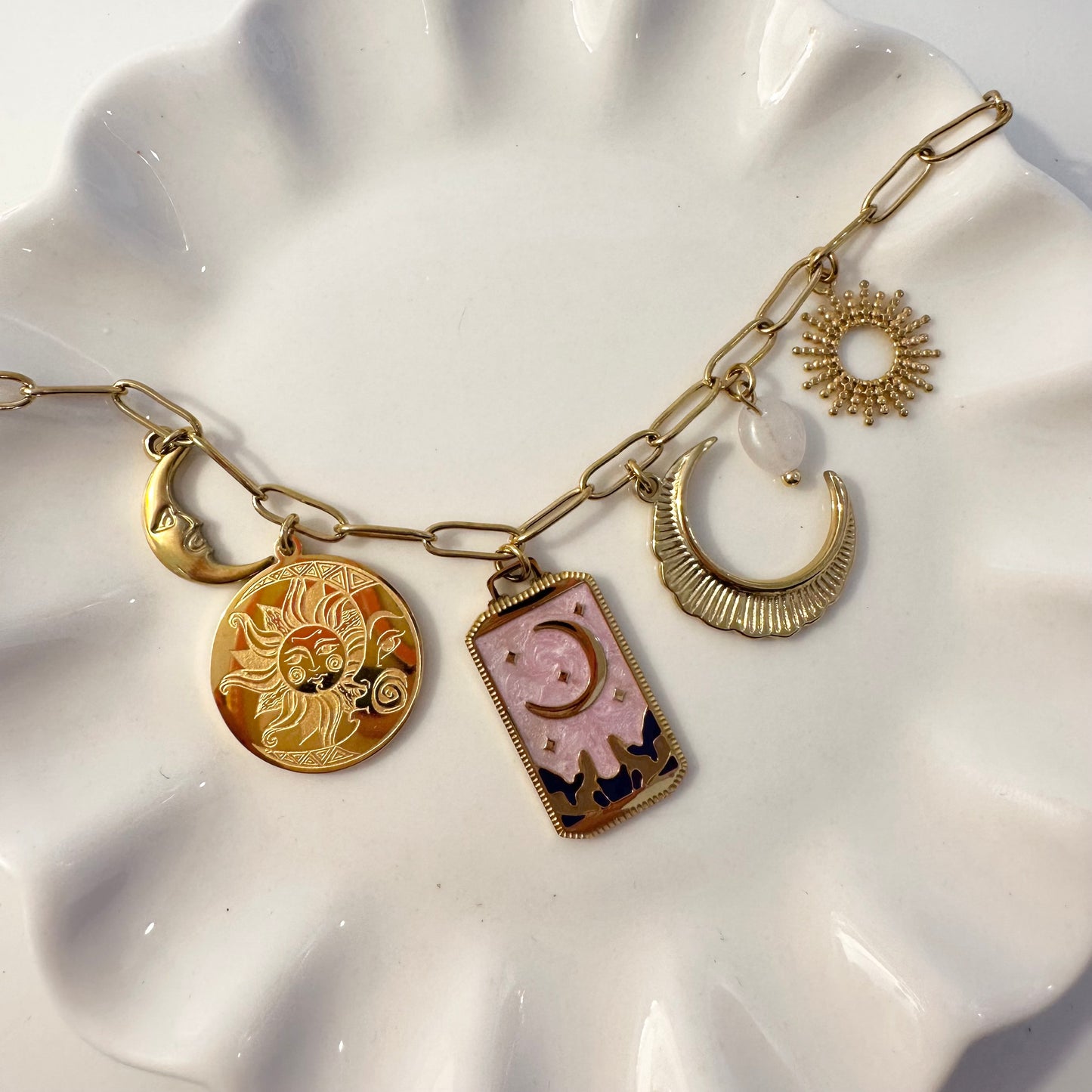 Moon Child Charm Necklace