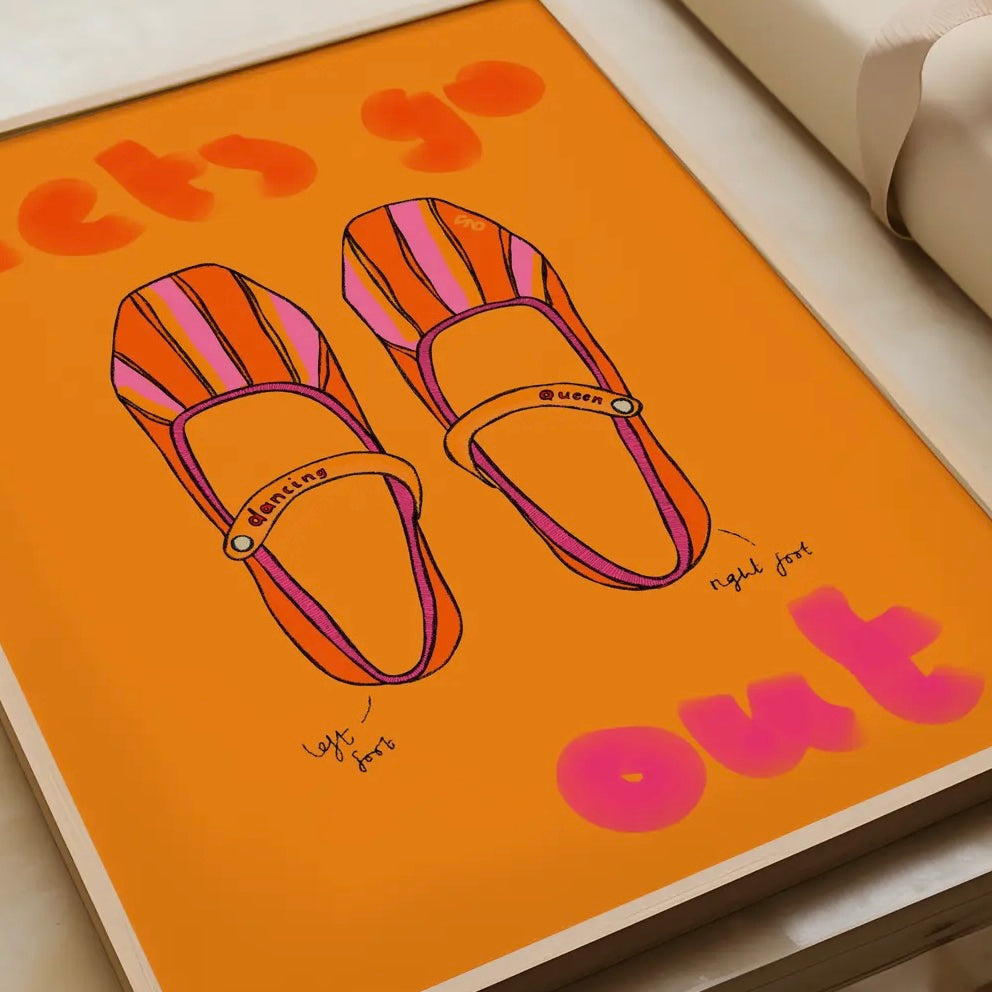 Let’s Go Out Print