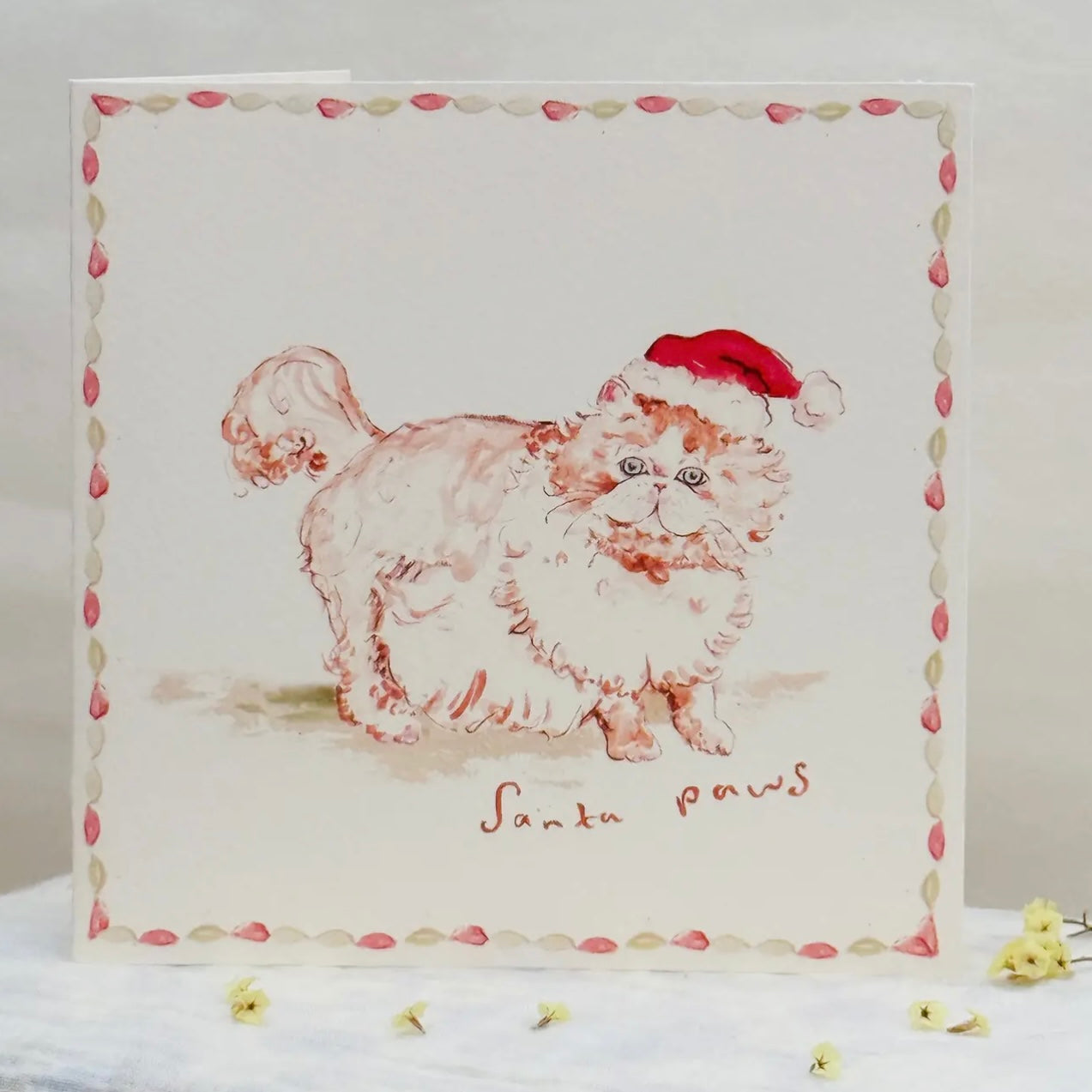 ‘Santa Paws’ Christmas Greeting Card
