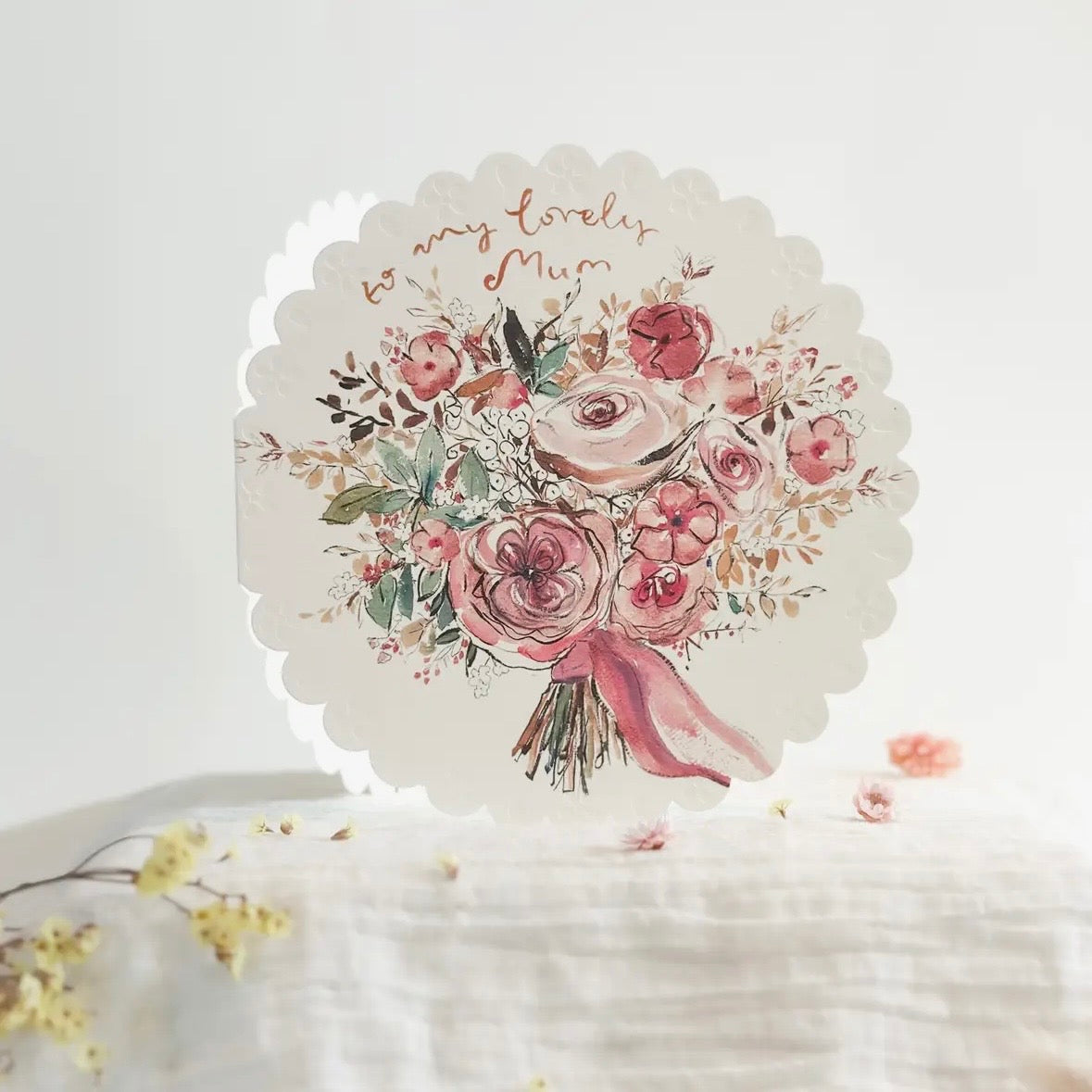 ‘To My Lovely Mum’ Greeting Card