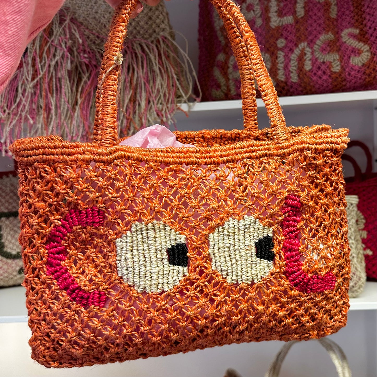 'Cool' Big Eyes The Jacksons Mini Jute Bag