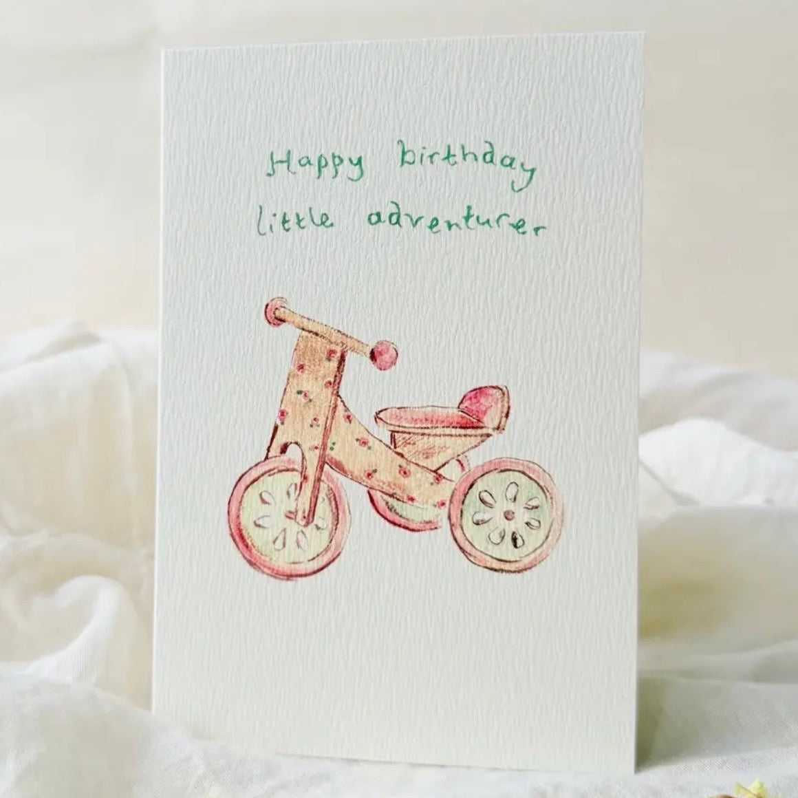 ‘Happy Birthday Little Adventurer’ Greeting Card