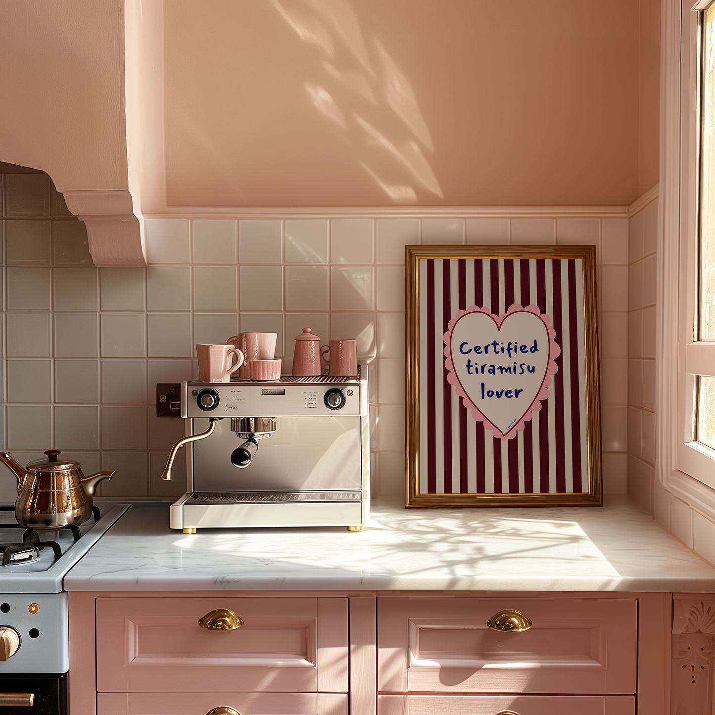 ‘Certified Tiramisu Lover’ A4 Print