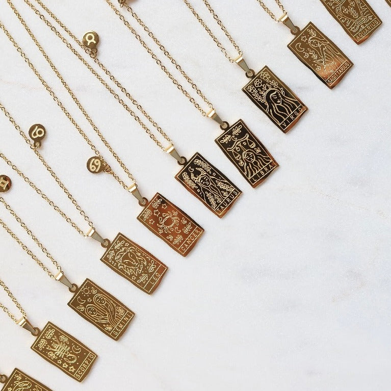 Zodiac & Star Constellation Necklace