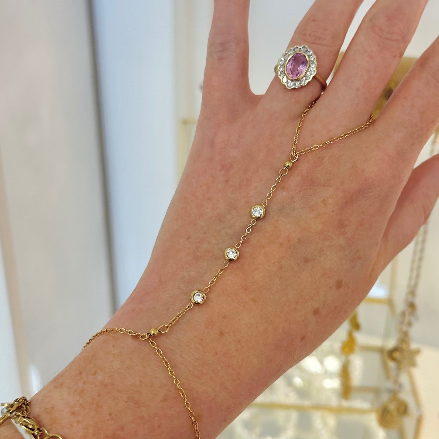 Crystal Hand/Wrist Chain (2 colours)