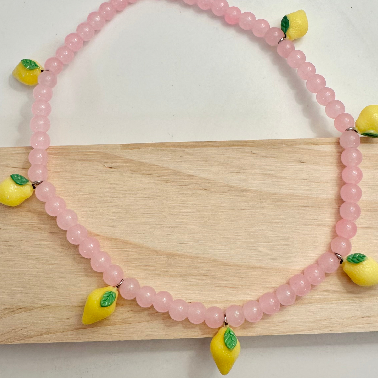 Handmade Glass Bead Lemon Jewellery 🍋