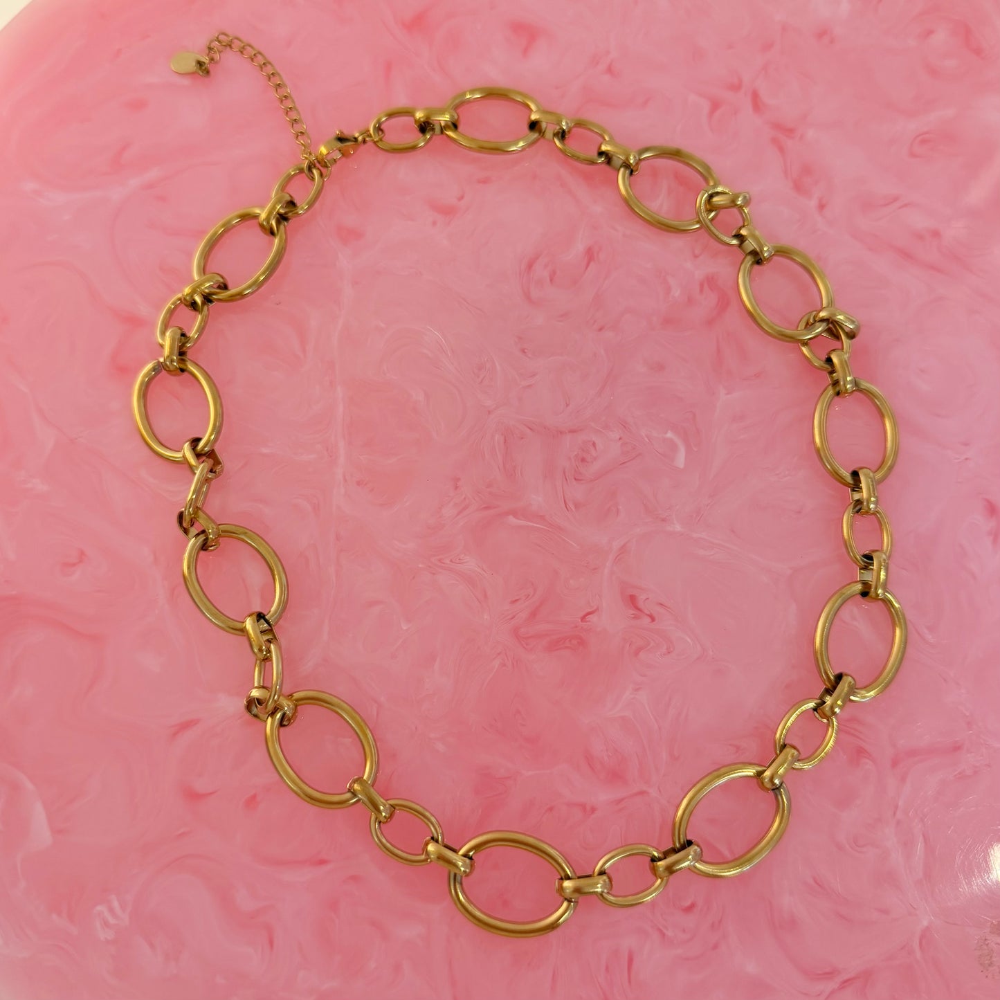 Oval Link Chain Necklace ✨