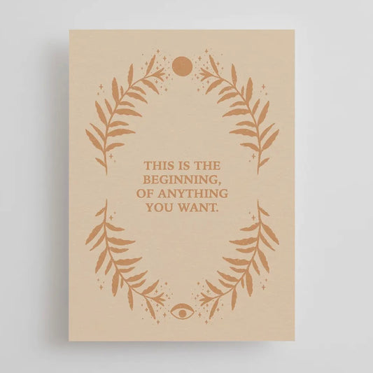 ‘This Is The Beginning Of Anything You Want’