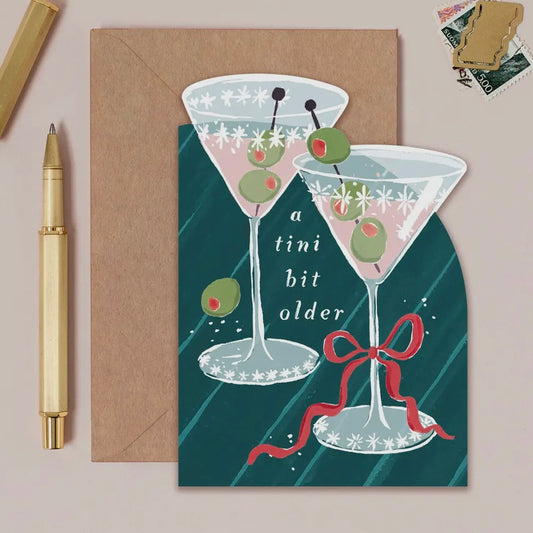 ‘A Tini Bit Older’ Greeting Card