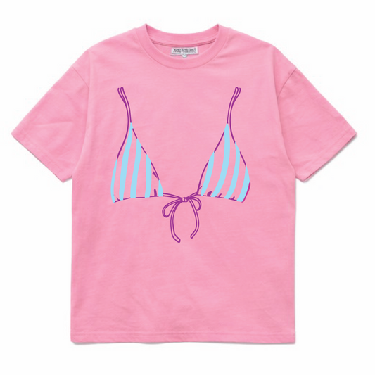 Pink Bikini Slogan Beach Bum Tee (coming soon)