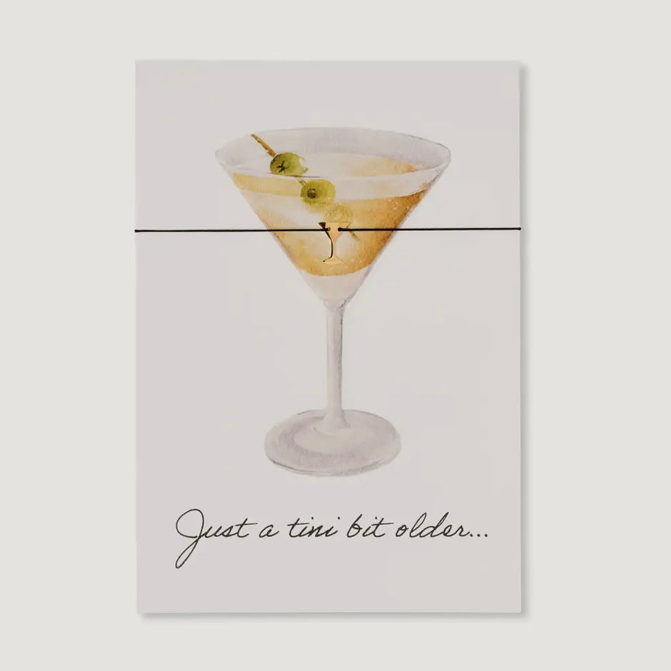Bracelet Card ‘Just A Tini Bit Older…’