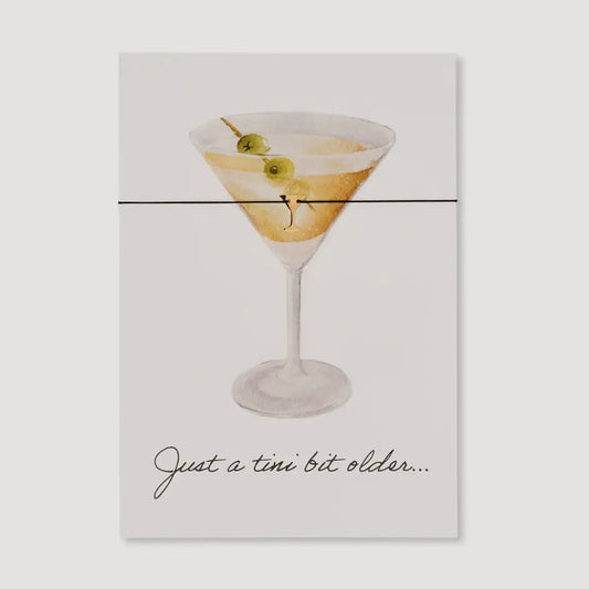 Bracelet Card ‘Just A Tini Bit Older…’