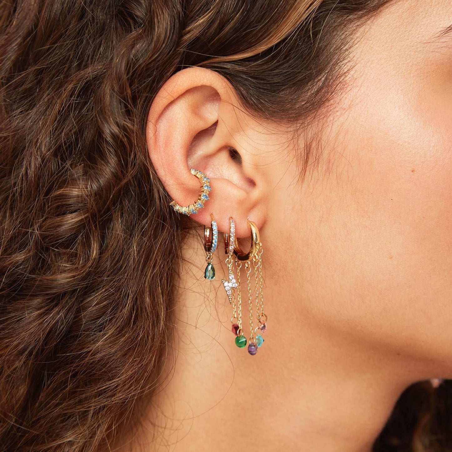 Bijoux De Mimi ‘Rebecca Crystal Ear Cuff’ ⭐️