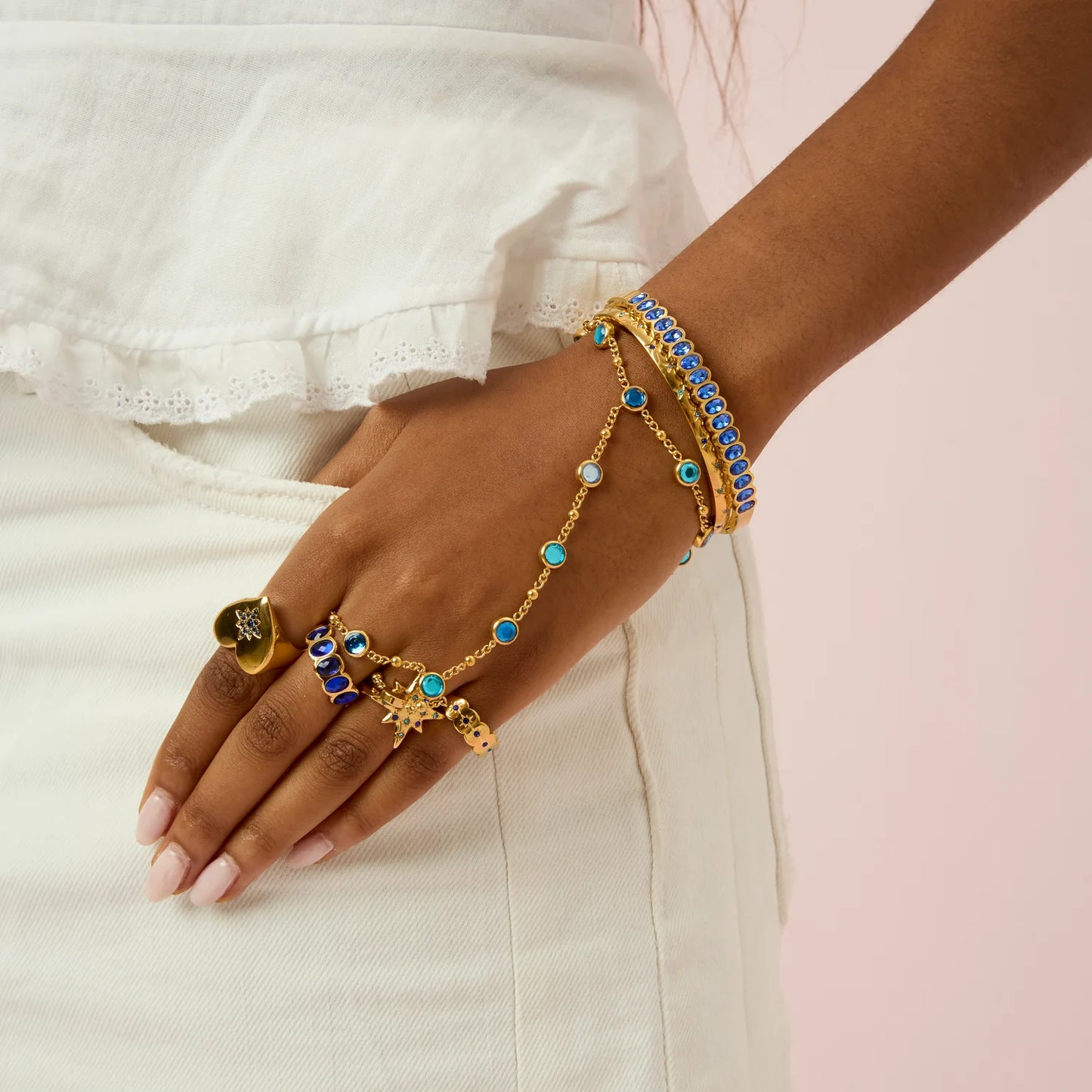 Bijoux De Mimi ‘Tshenolo Hand Chain’ ⭐️