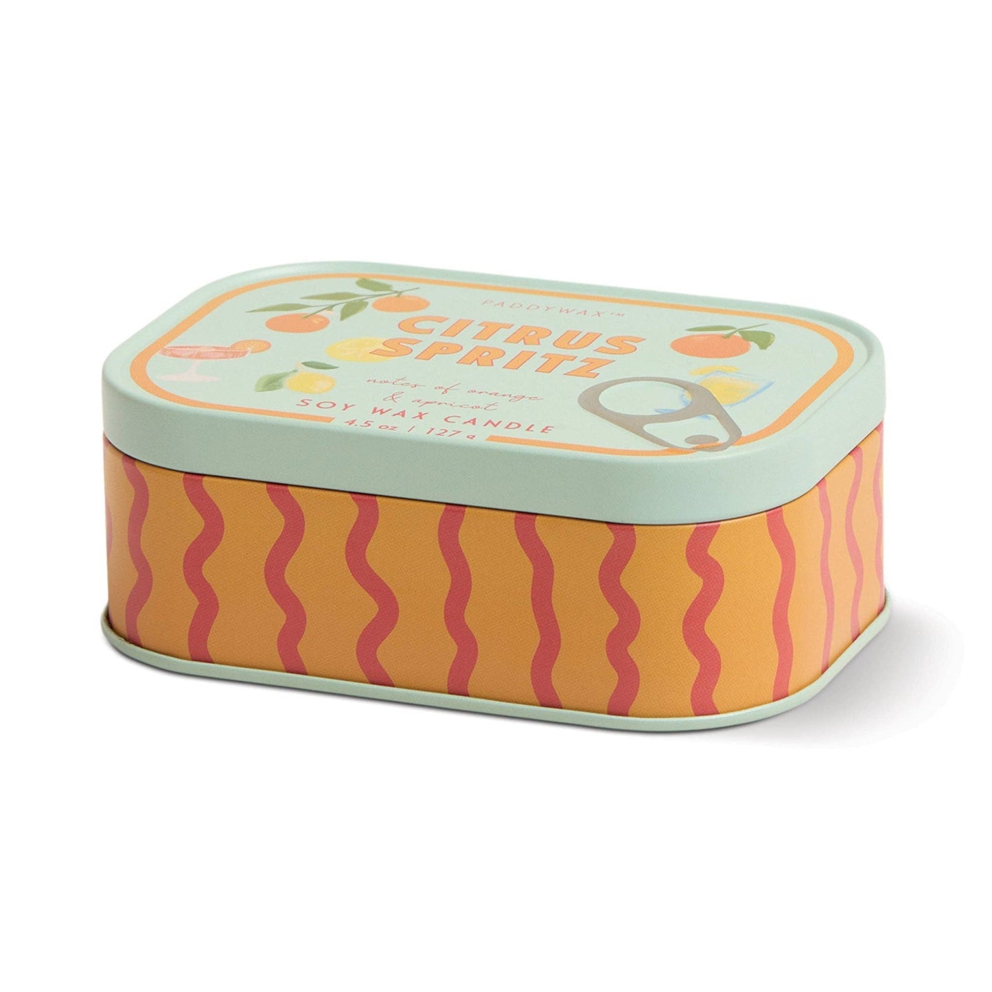 Orange Citrus Spritz Tin Candle