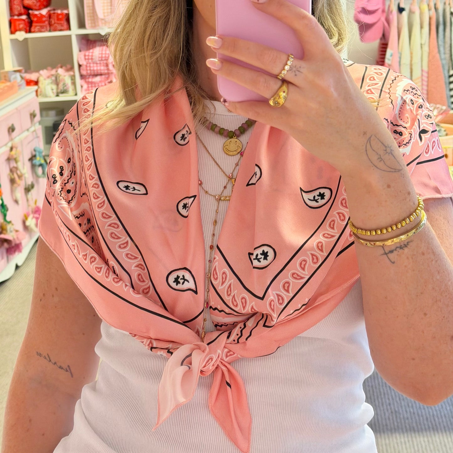 Large Silk Paisley Print Scarves (4 colourways)