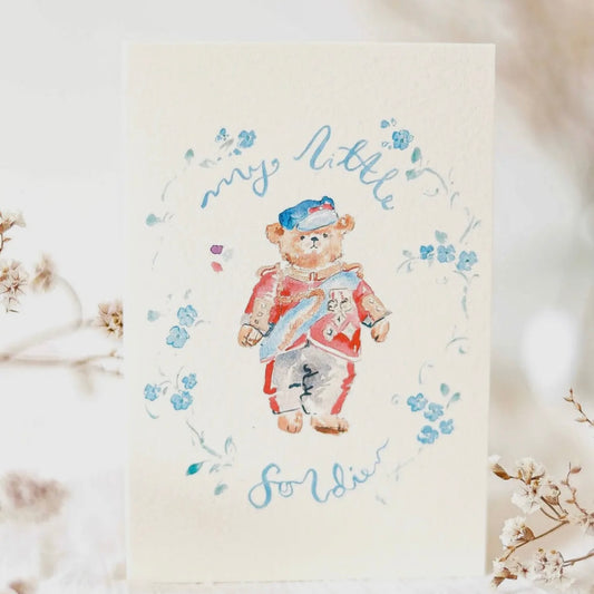 ‘My Little Solider’ Greeting Card