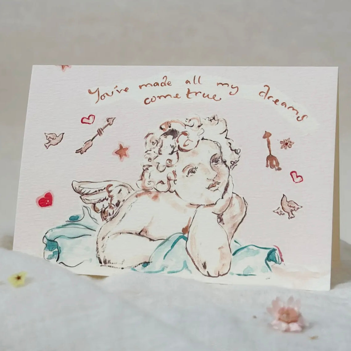 ‘You’ve Made All My Dreams Come True’ Greeting Card