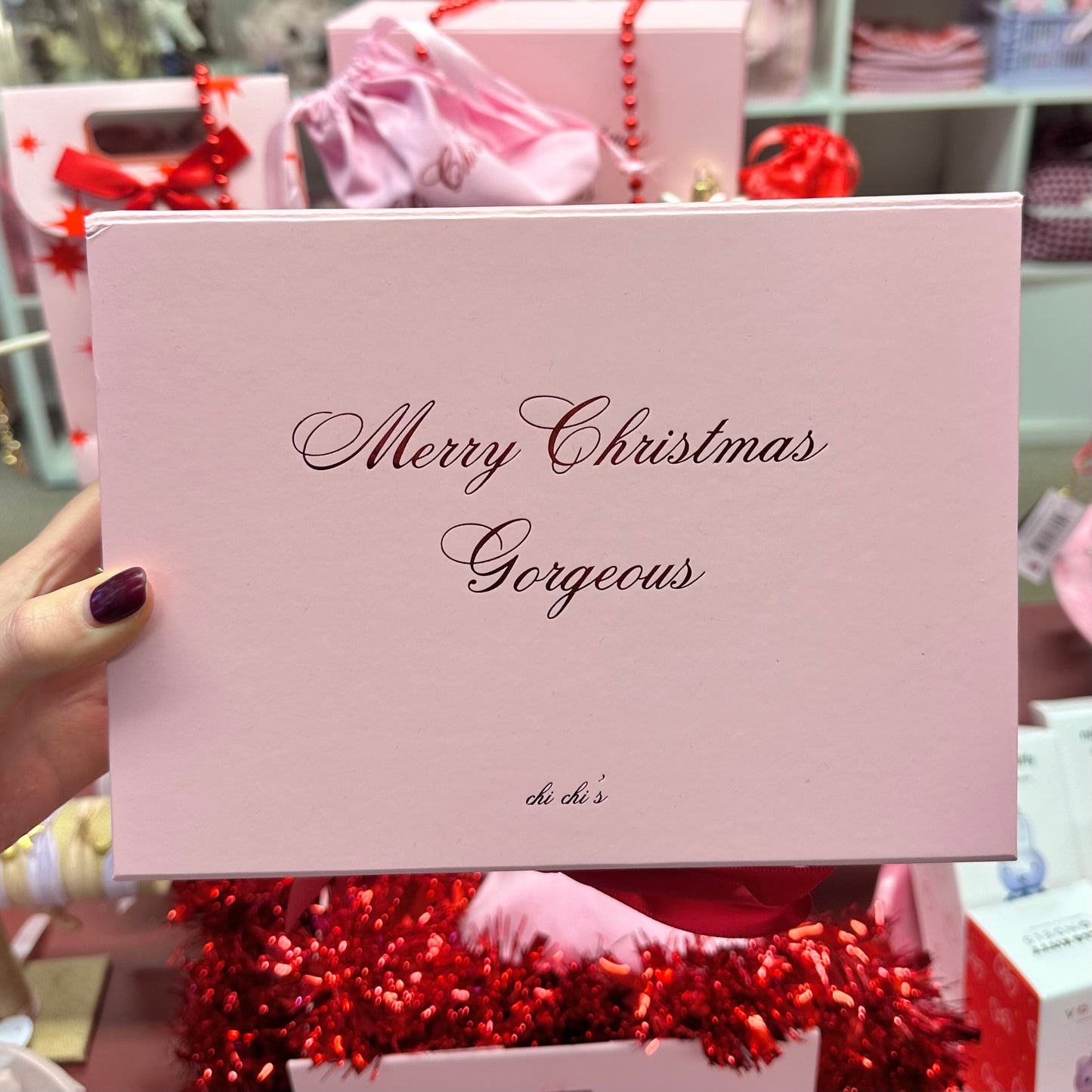 💋 Chi Chi’s ‘Merry Christmas Gorgeous’ Gift Box 🩷