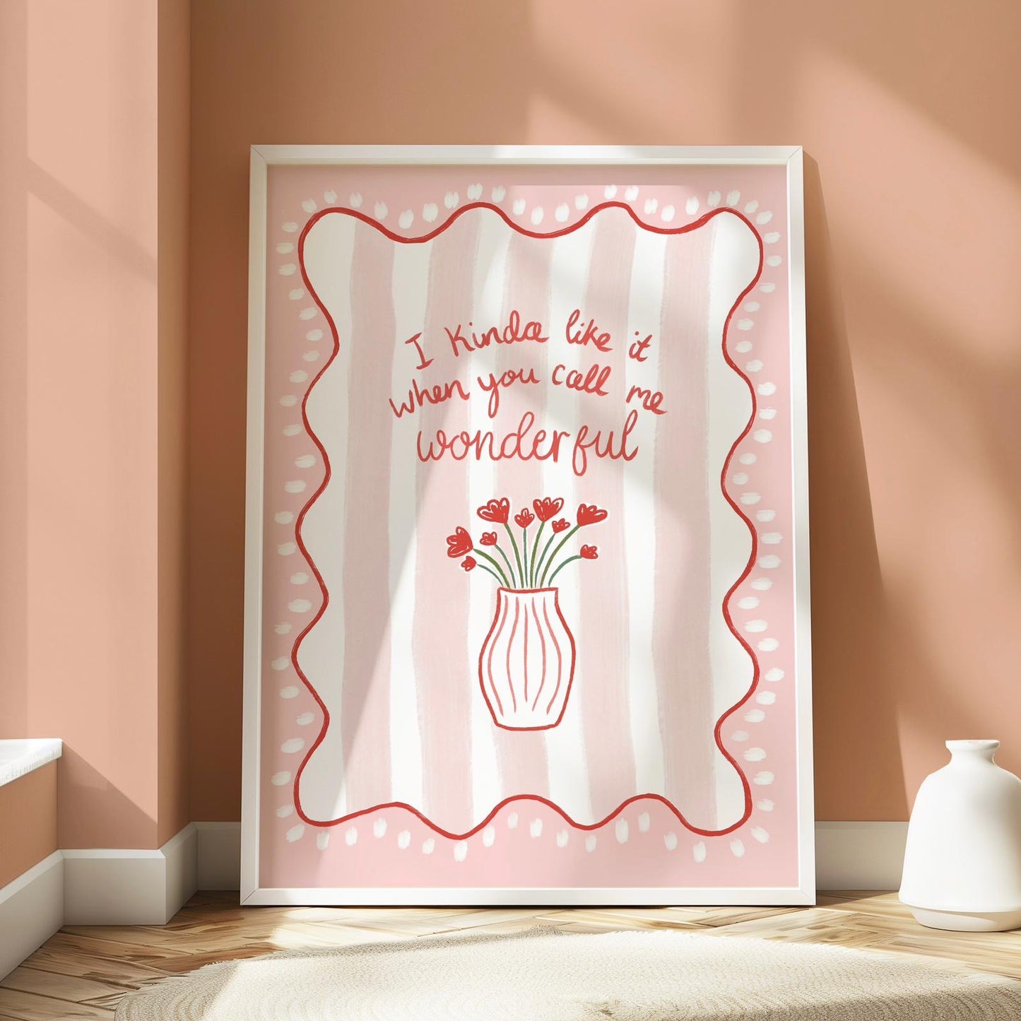 Olivia Dean ‘I Kinda Like It When You Call Me Wonderful’ A4 Print