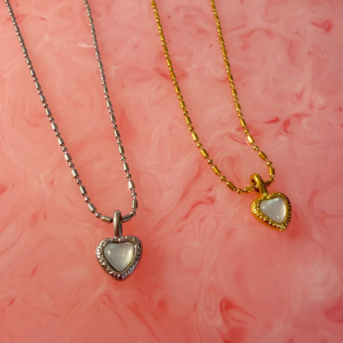 Sweetheart Everyday Necklace (available in gold or silver)