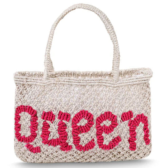 'Queen' The Jacksons Mini Jute Bag