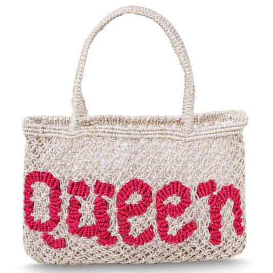 'Queen' The Jacksons Mini Jute Bag