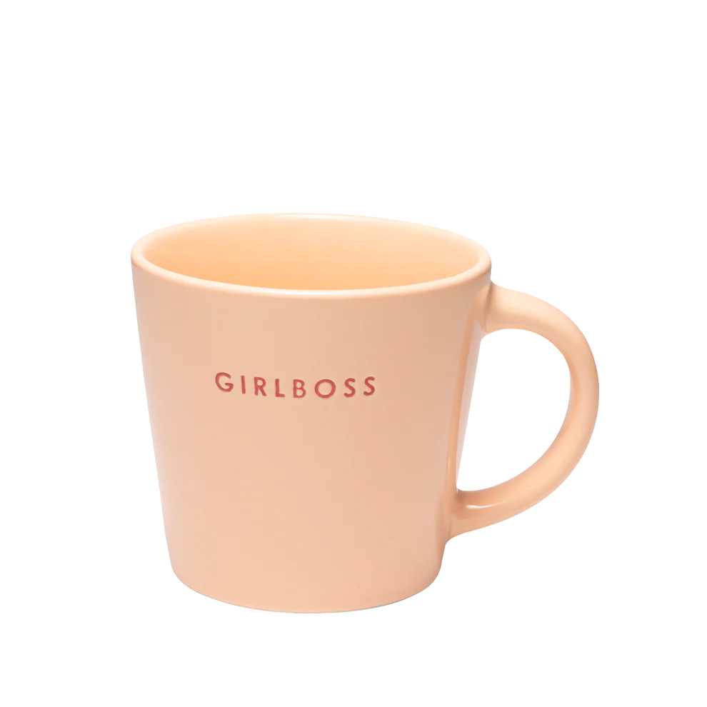 ‘Girlboss’ Light Pink Coffee Cup