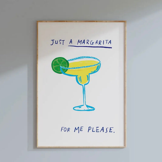 Margarita A4 Art Print