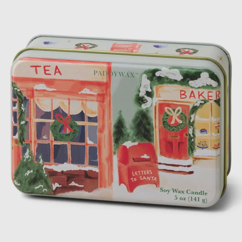 Christmas Tin Candle - Sweet Orange & Fir