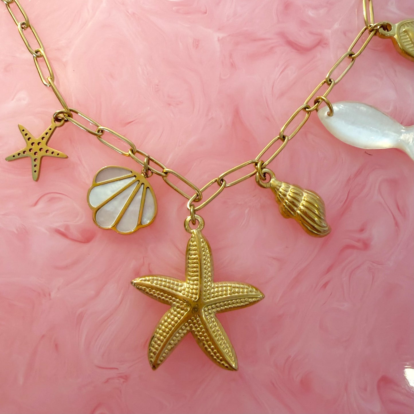 🐚 Beach Babe Charm Limited Edition Necklace