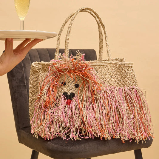 ‘Douglas Doggy’ The Jackson’s Medium Jute Bag