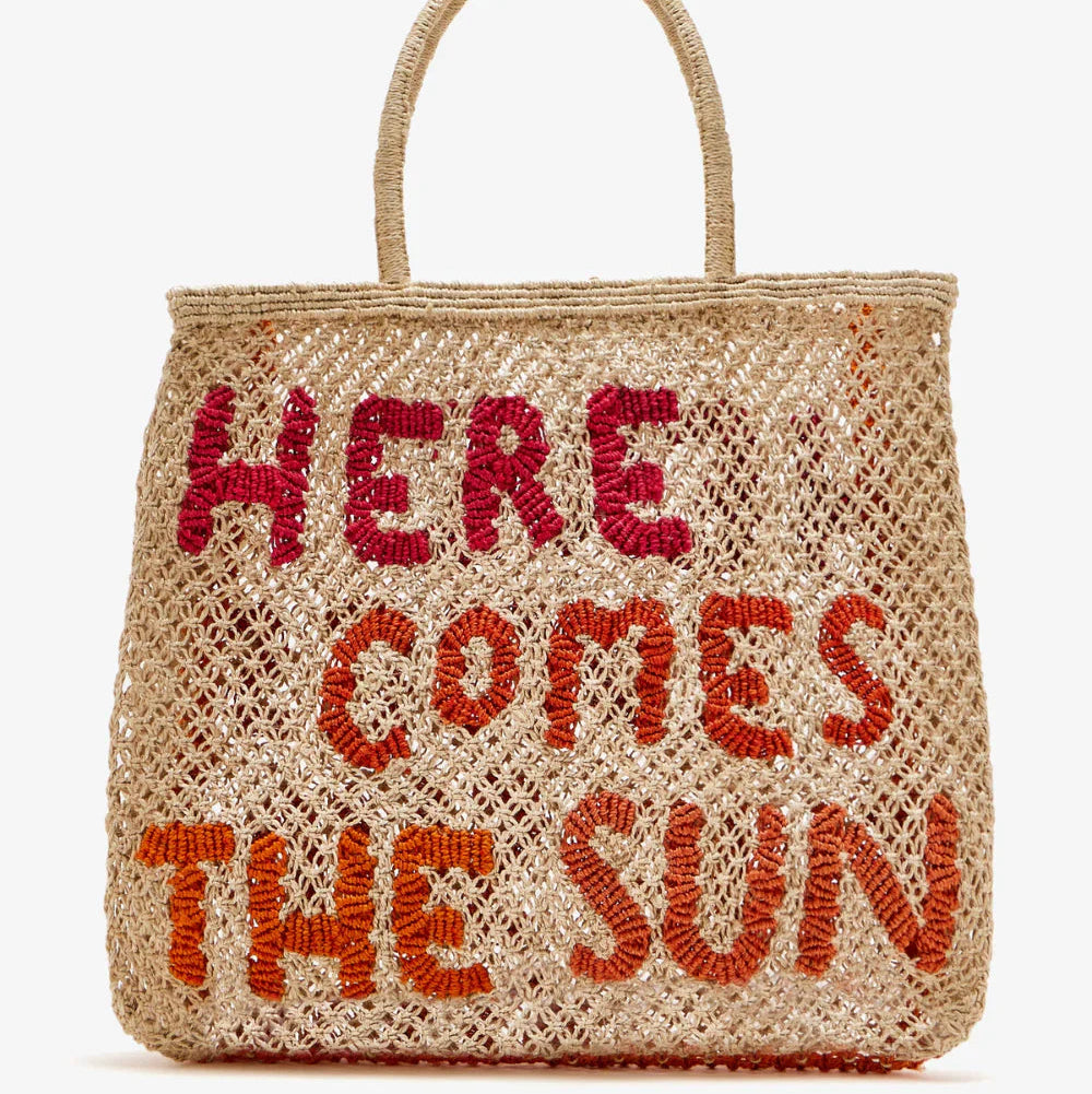 'Here Comes The Sun' The Jacksons Large Jute Bag