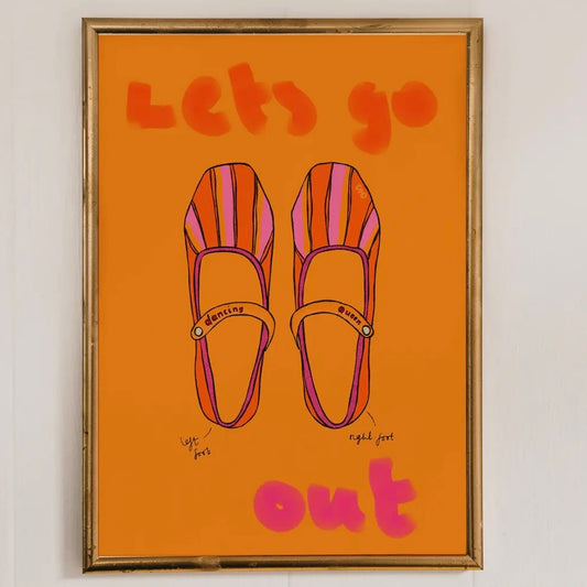 Let’s Go Out Print