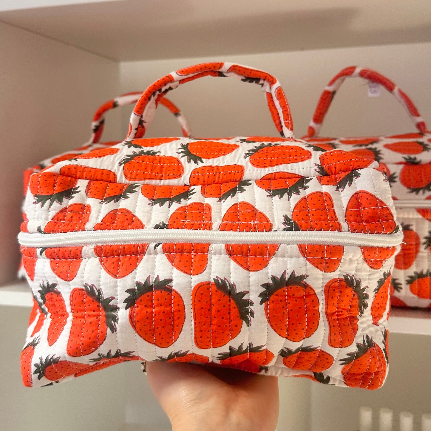 Strawberry Extra Large Wash Bag 🍓