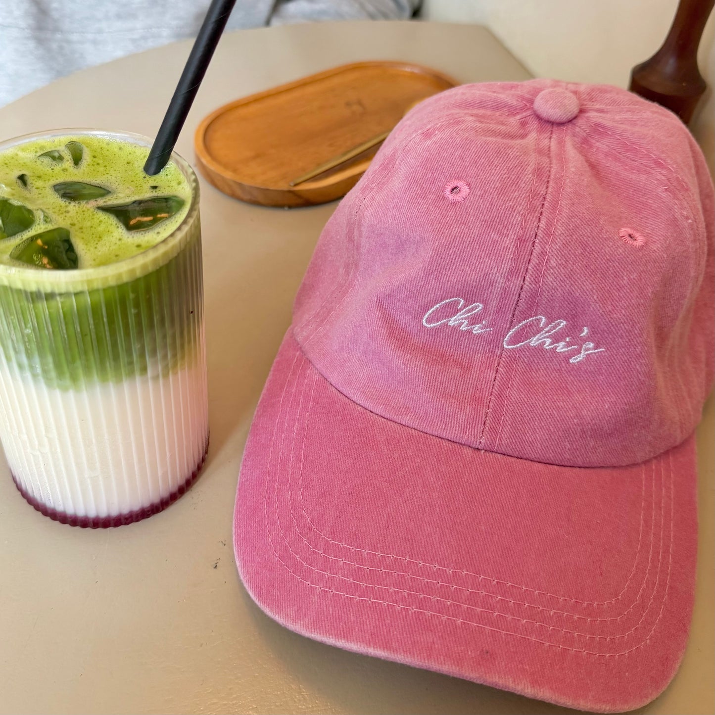 'Chi Chi's' Hello Gorgeous Pink Embroidered Cap 💖