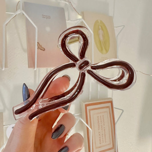 🎀 Bow Hair Claw Clip (5 Colours)
