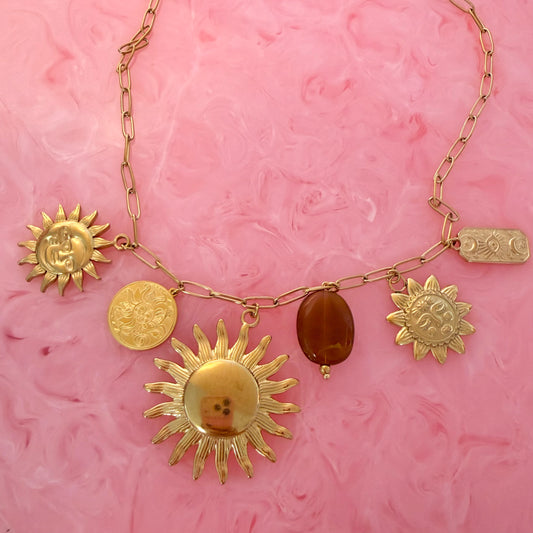 Sunny Sun Charm Limited Edition Necklace 🌞