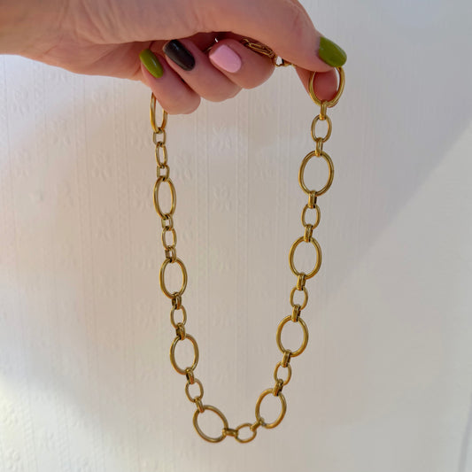 Oval Link Chain Necklace ✨