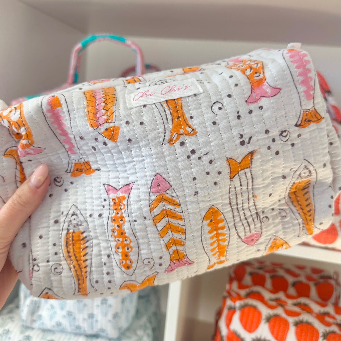 Super Large Cotton Wash-bag (more colours)